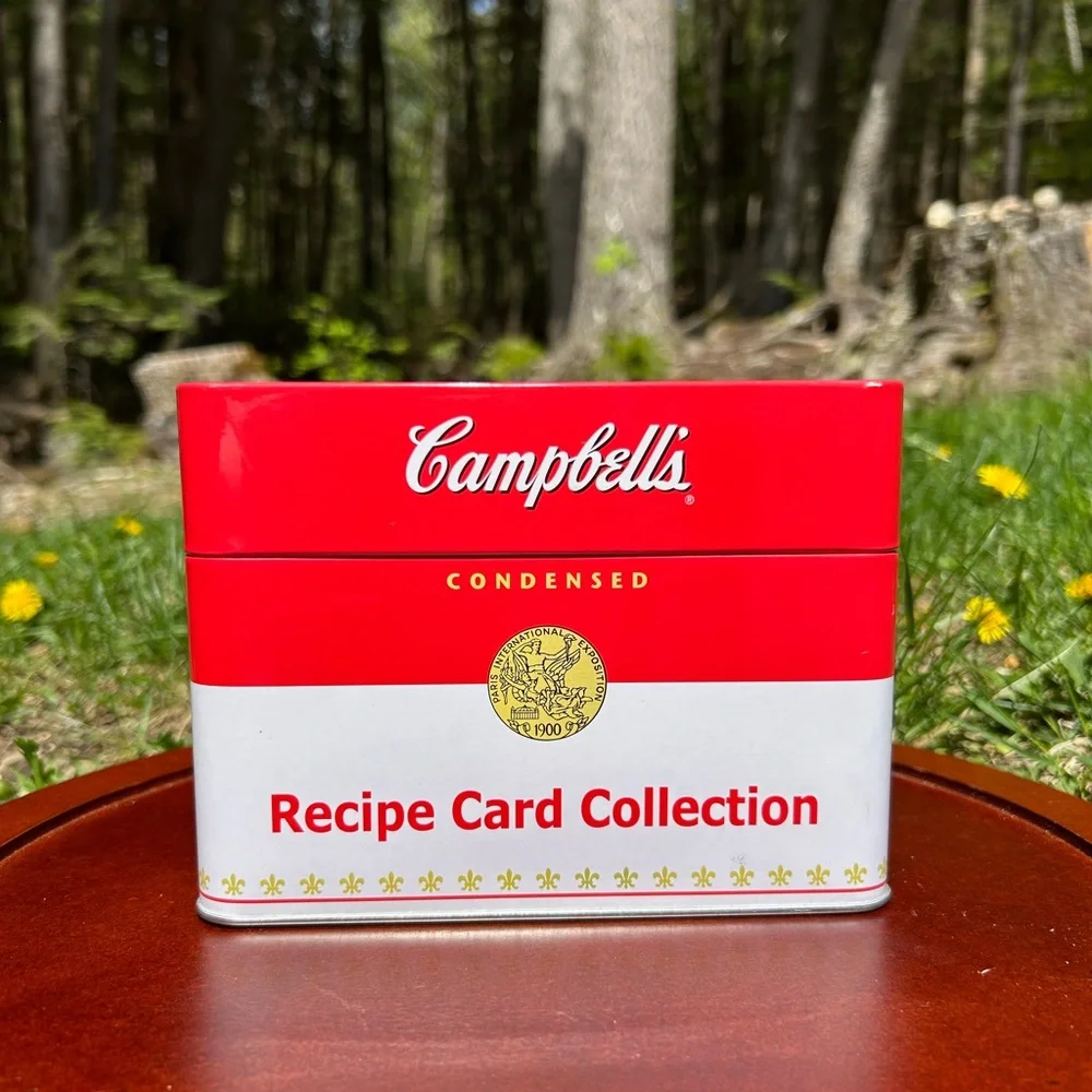 Campbell’s Recipe Card Tin With Recipes | Complete Collection | 2007